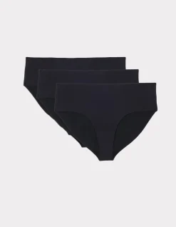 Verpakking van 3 microvezel boyshorts - zwart