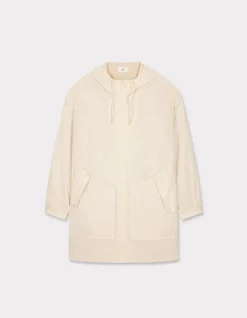 Verstelbare parka - beige