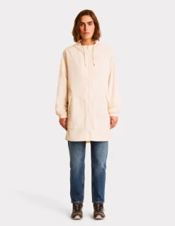 Verstelbare parka - beige