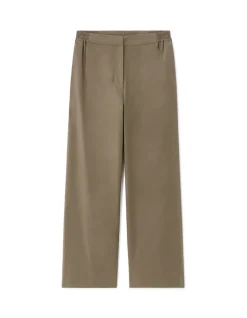 Wijde broek - kaki