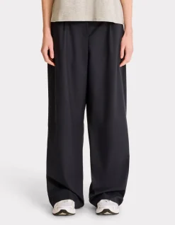 Wijde broek - marineblauw