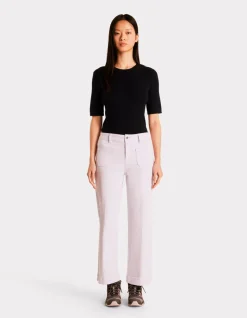 Wijde broek - paars
