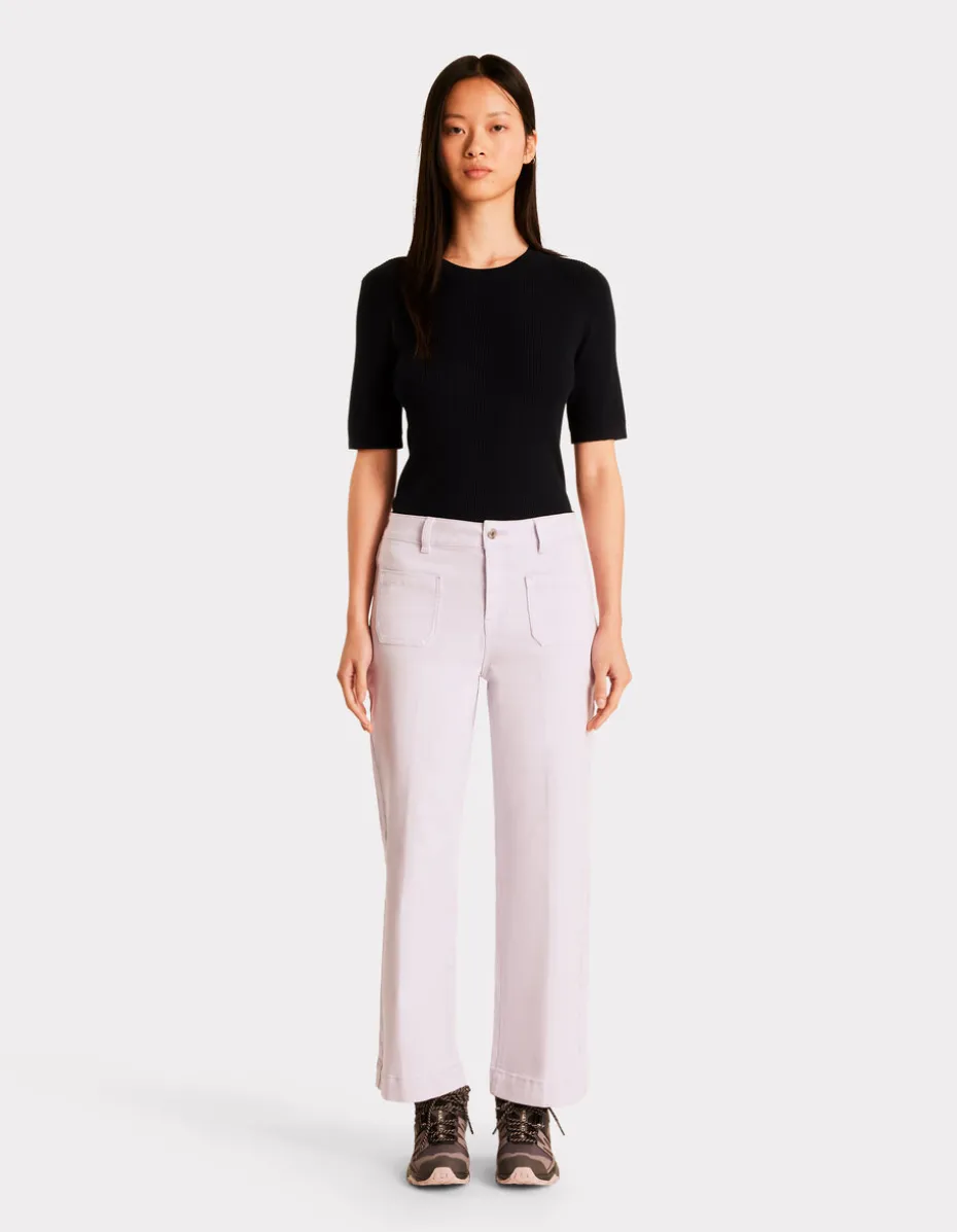 Wijde broek - paars