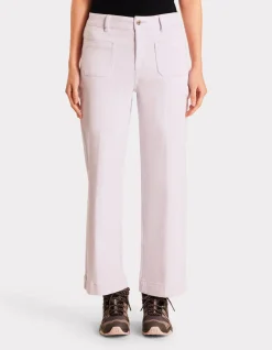 Wijde broek - paars