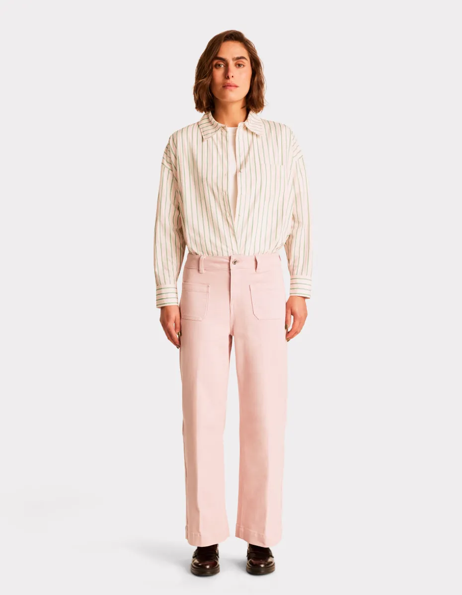 Wijde broek - roze