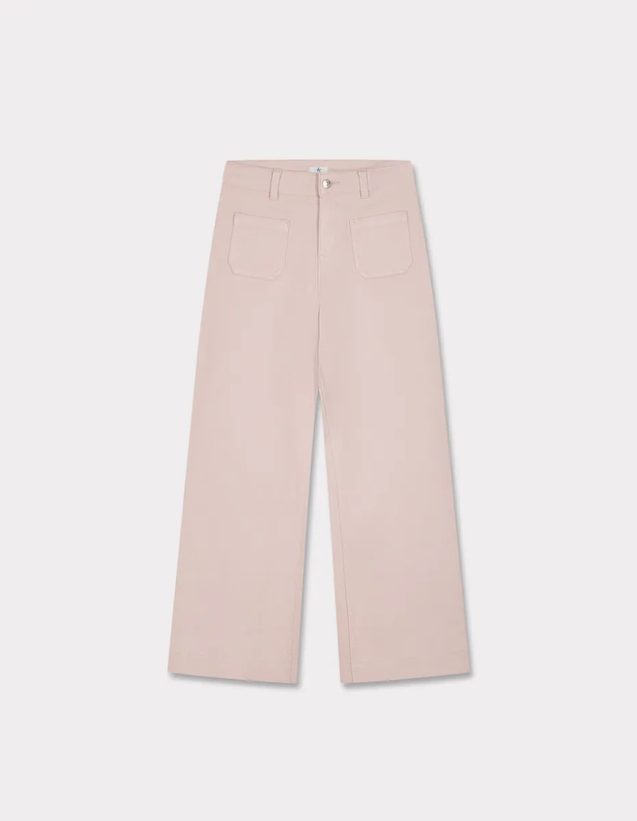 Wijde broek - roze