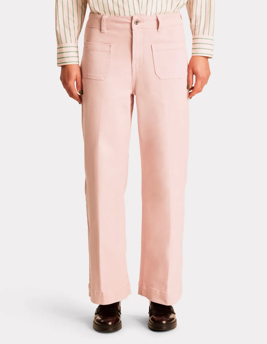 Wijde broek - roze