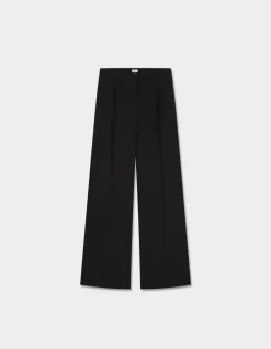 Wijde broek - zwart