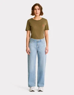 Wijde jeans - blauw
