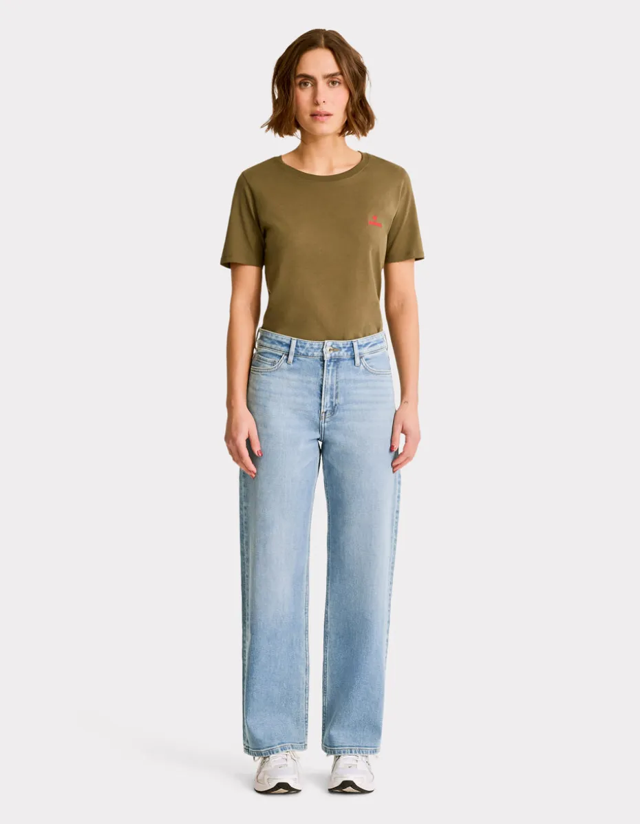 Wijde jeans - blauw