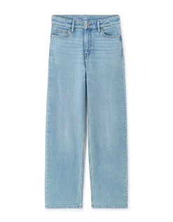 Wijde jeans - blauw