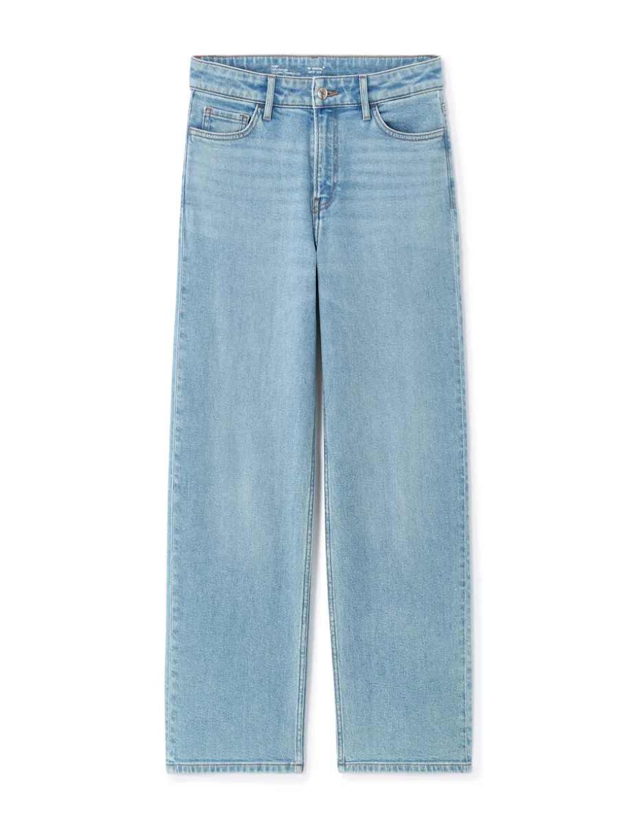 Wijde jeans - blauw