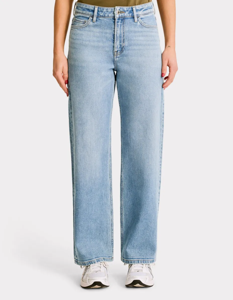 Wijde jeans - blauw