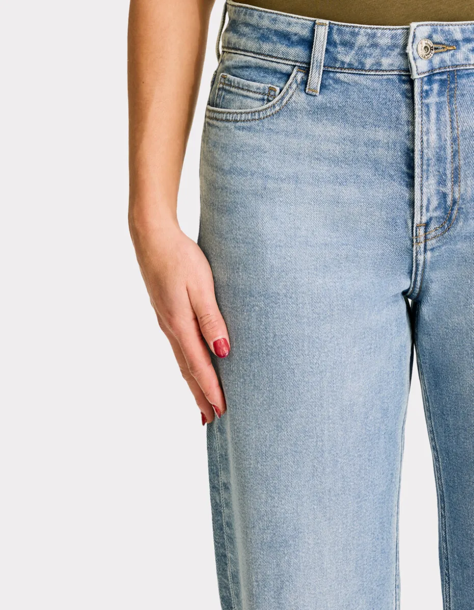 Wijde jeans - blauw